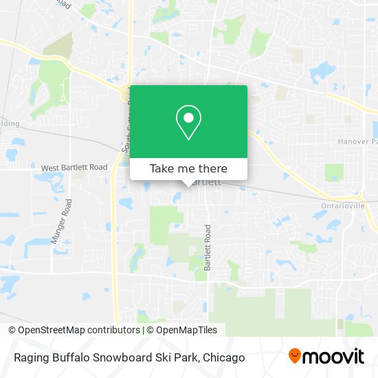 Mapa de Raging Buffalo Snowboard Ski Park