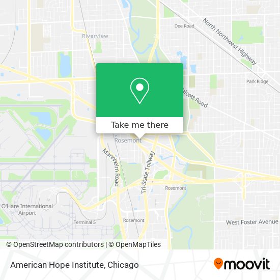 Mapa de American Hope Institute