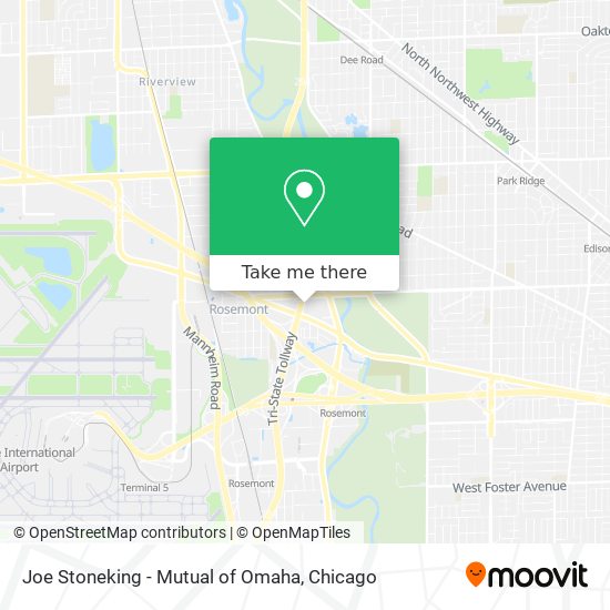 Mapa de Joe Stoneking - Mutual of Omaha