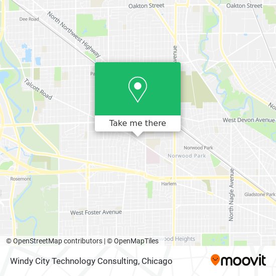 Mapa de Windy City Technology Consulting