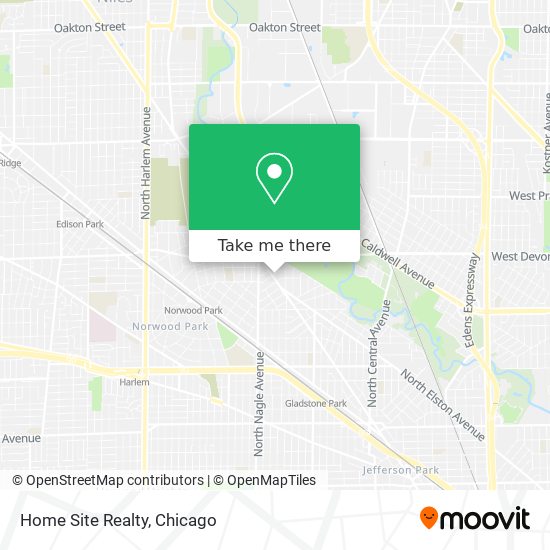 Home Site Realty map