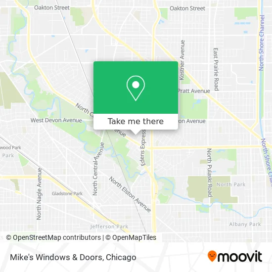 Mike's Windows & Doors map