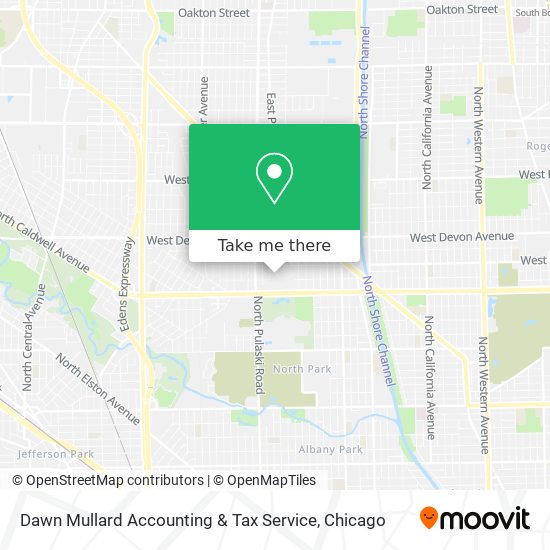 Dawn Mullard Accounting & Tax Service map