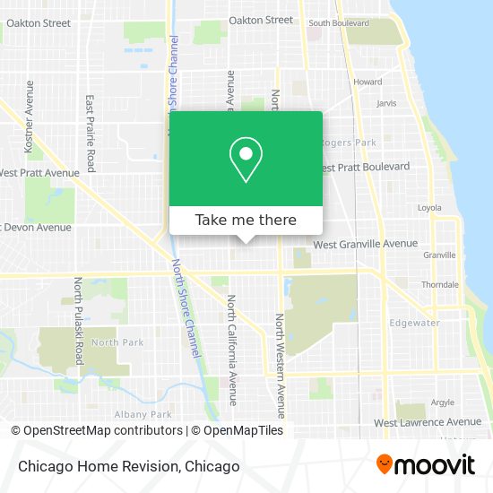Chicago Home Revision map