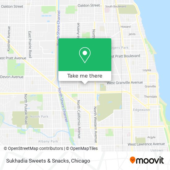 Sukhadia Sweets & Snacks map