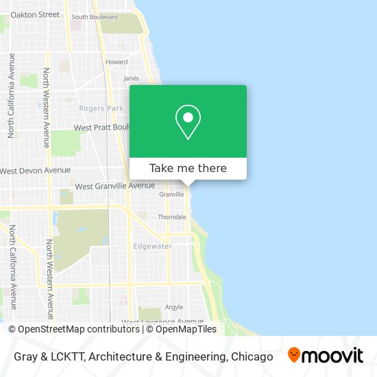 Mapa de Gray & LCKTT, Architecture & Engineering