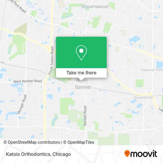 Katsis Orthodontics map