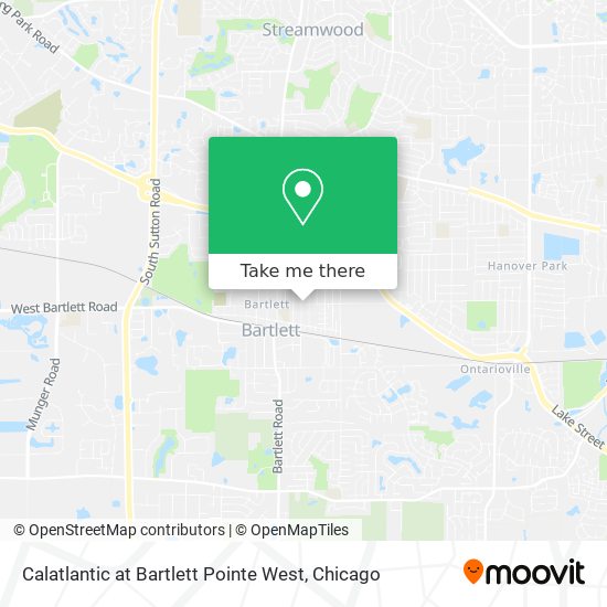 Mapa de Calatlantic at Bartlett Pointe West