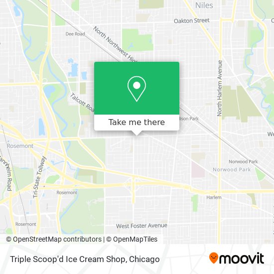 Triple Scoop'd Ice Cream Shop map