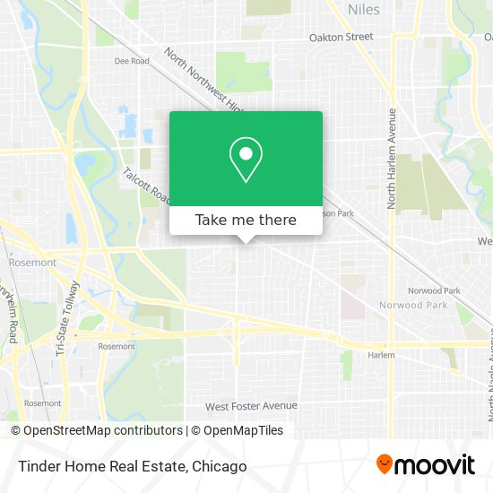 Tinder Home Real Estate map