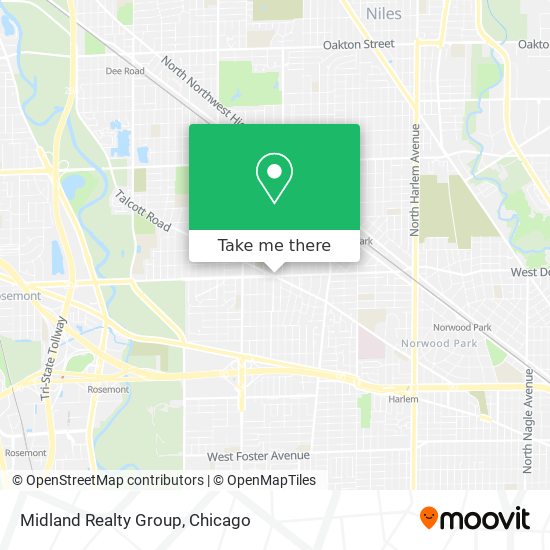 Midland Realty Group map