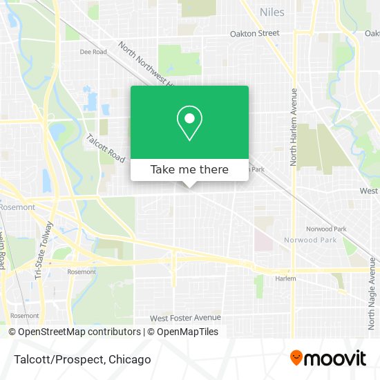 Mapa de Talcott/Prospect