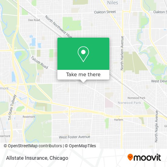 Allstate Insurance map