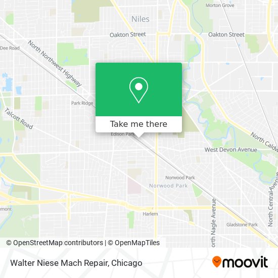 Walter Niese Mach Repair map