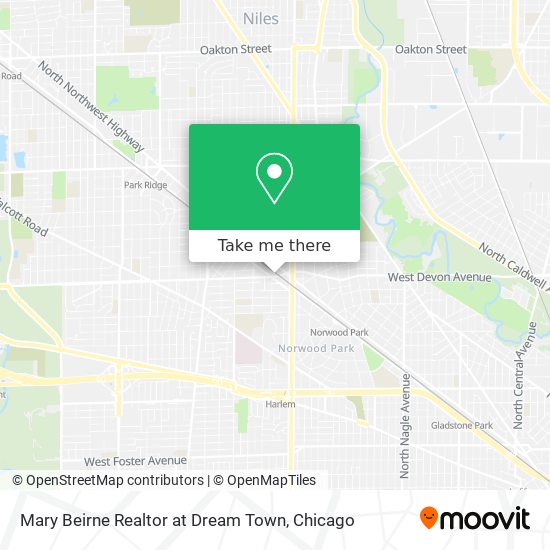 Mary Beirne Realtor at Dream Town map