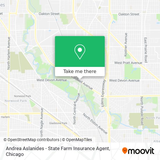 Andrea Aslanides - State Farm Insurance Agent map