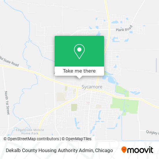 Mapa de Dekalb County Housing Authority Admin