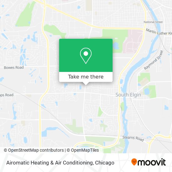 Mapa de Airomatic Heating & Air Conditioning