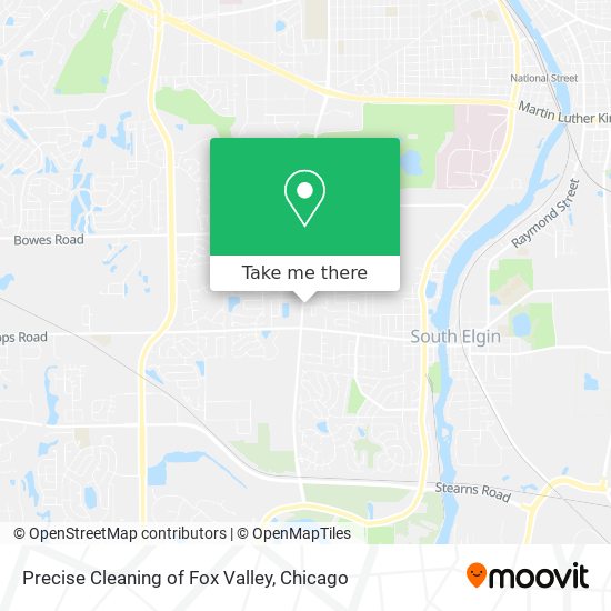 Precise Cleaning of Fox Valley map