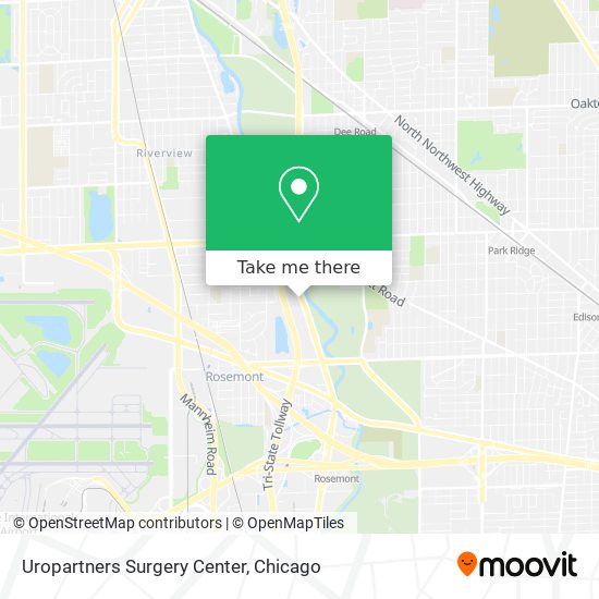 Mapa de Uropartners Surgery Center