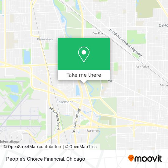 Mapa de People's Choice Financial