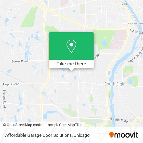 Affordable Garage Door Solutions map