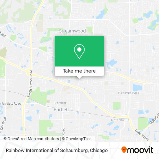 Mapa de Rainbow International of Schaumburg