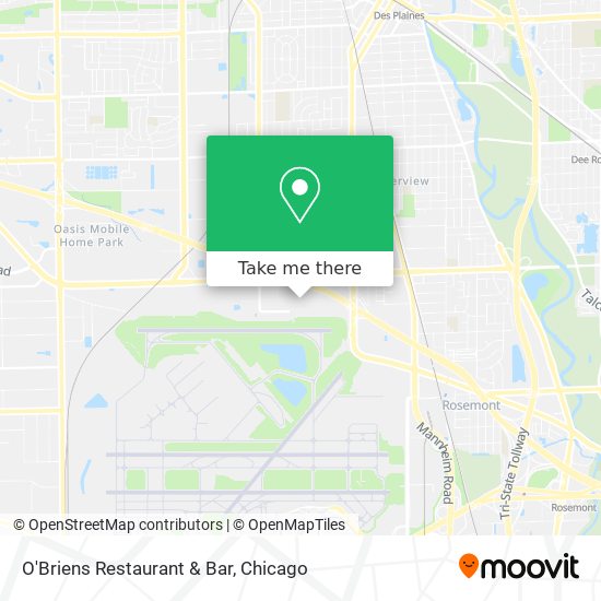 O'Briens Restaurant & Bar map