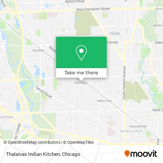 Mapa de Thalaivas Indian Kitchen