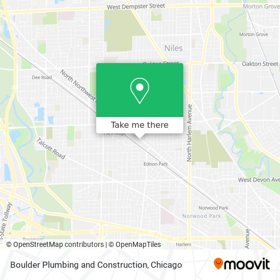 Boulder Plumbing and Construction map
