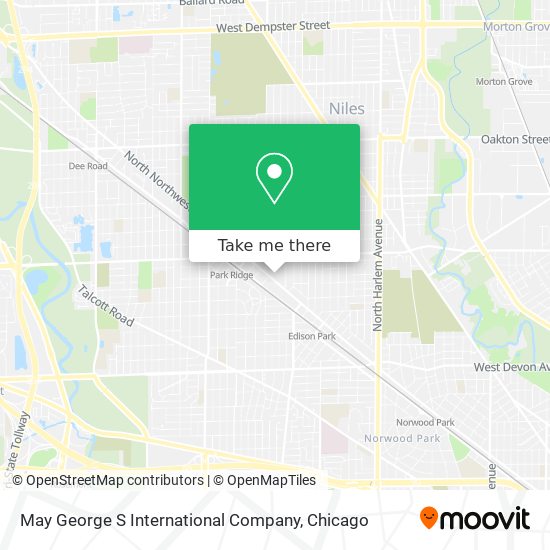 May George S International Company map