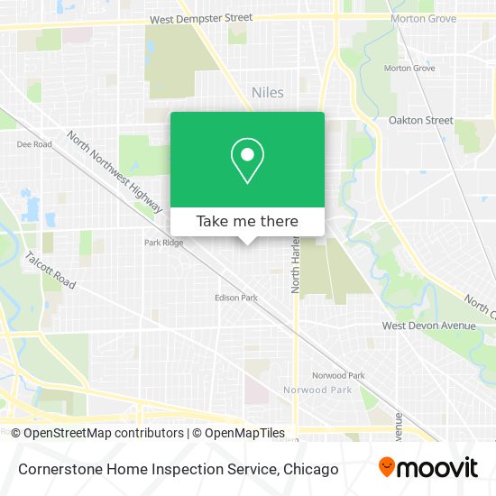 Cornerstone Home Inspection Service map