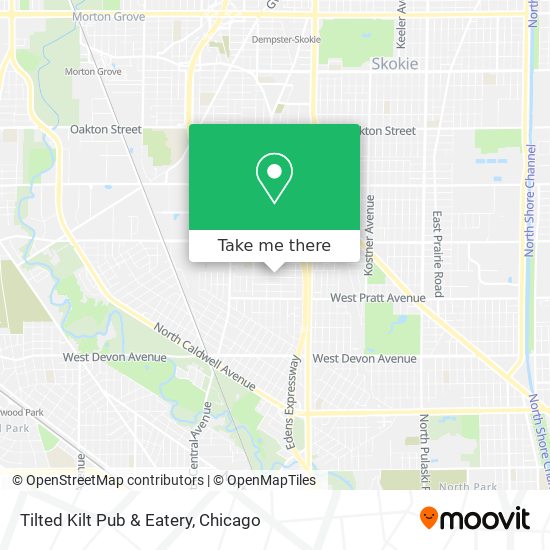 Tilted Kilt Pub & Eatery map