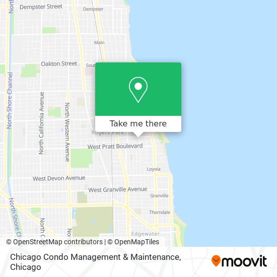 Mapa de Chicago Condo Management & Maintenance