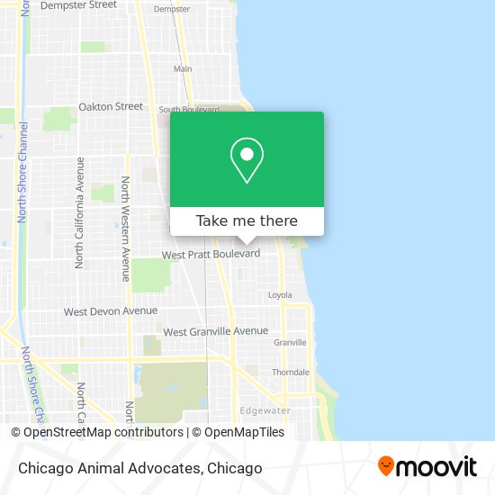 Mapa de Chicago Animal Advocates