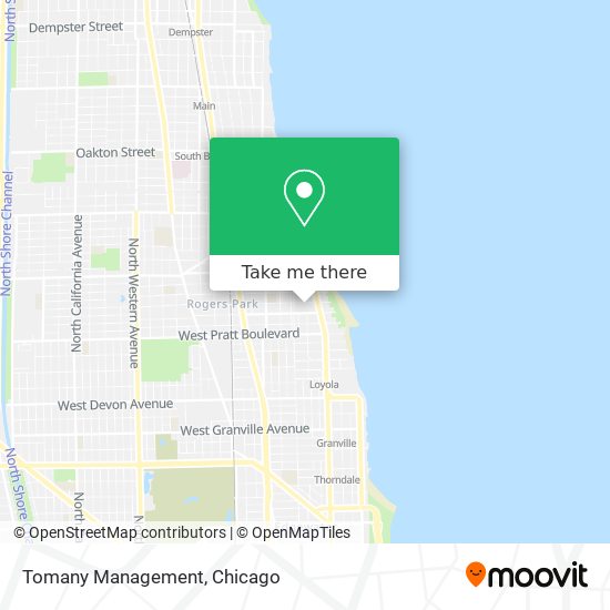 Tomany Management map