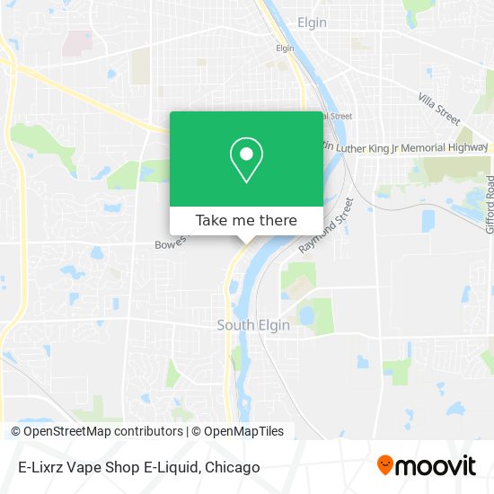 E-Lixrz Vape Shop E-Liquid map