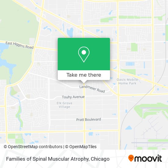 Families of Spinal Muscular Atrophy map