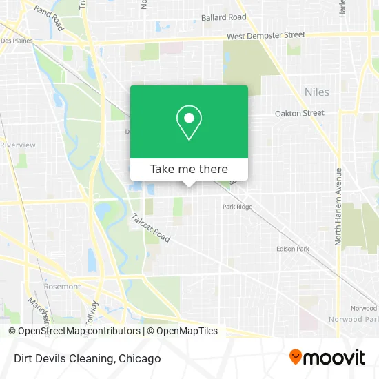 Dirt Devils Cleaning map