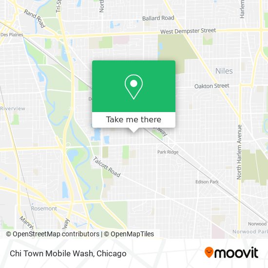 Mapa de Chi Town Mobile Wash