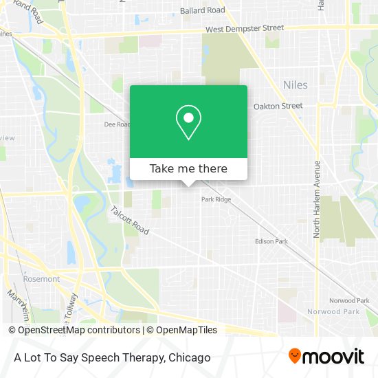 Mapa de A Lot To Say Speech Therapy