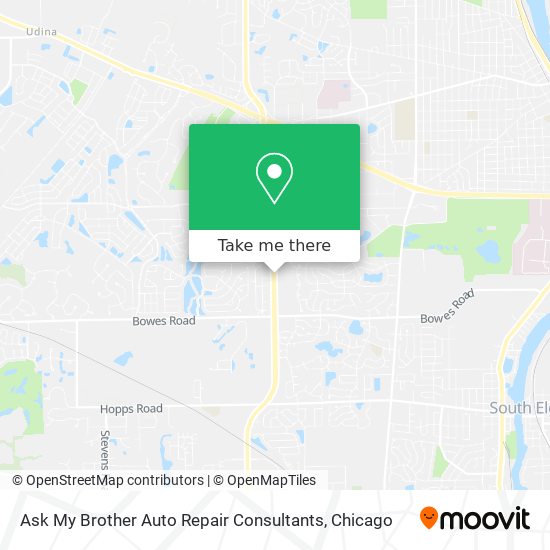 Ask My Brother Auto Repair Consultants map