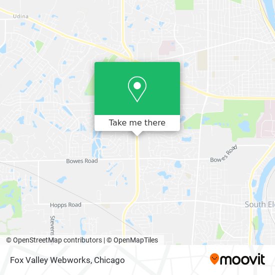 Mapa de Fox Valley Webworks