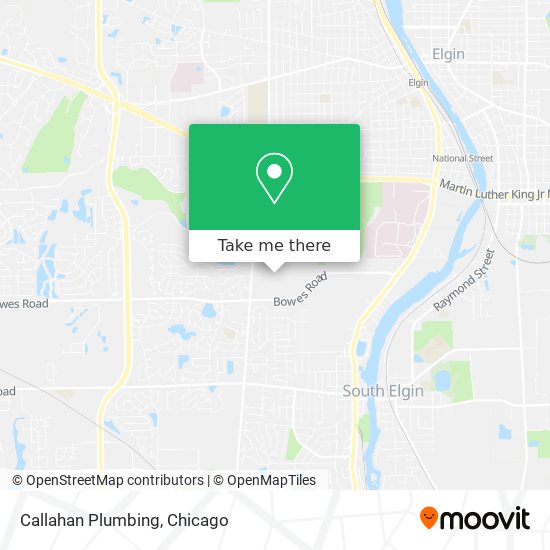 Callahan Plumbing map