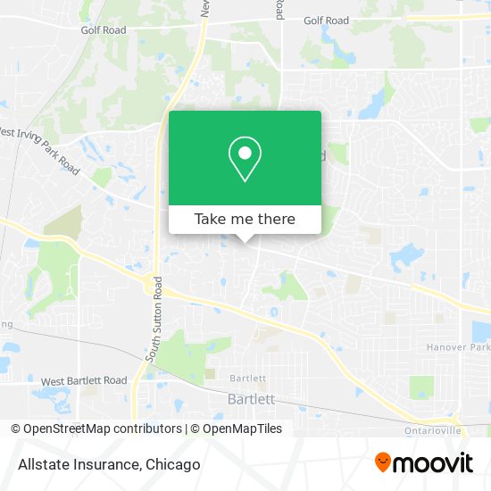 Allstate Insurance map