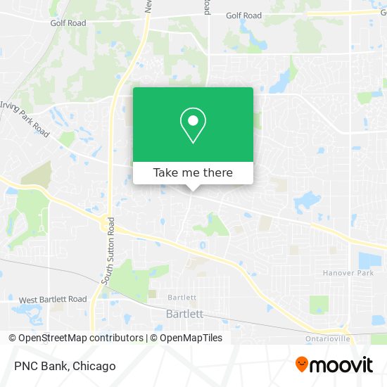 PNC Bank map