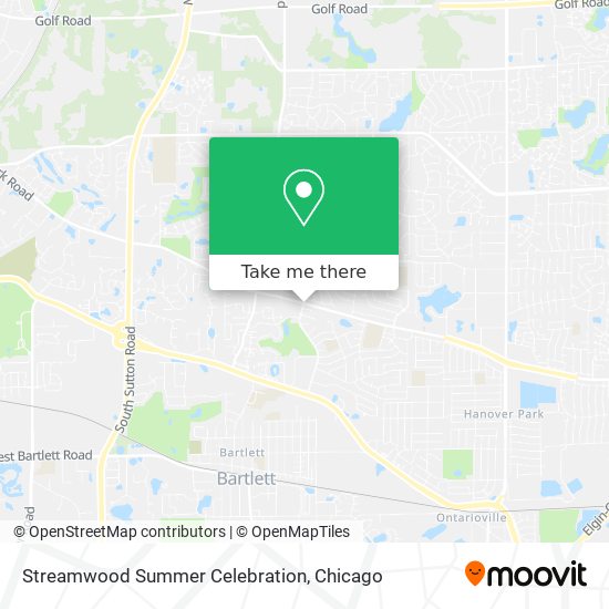 Mapa de Streamwood Summer Celebration