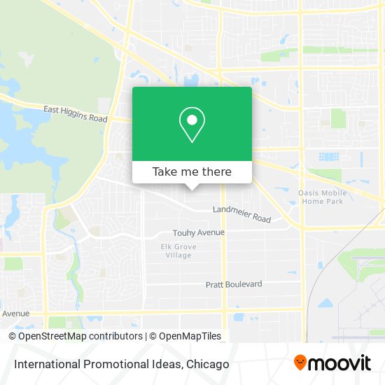 International Promotional Ideas map