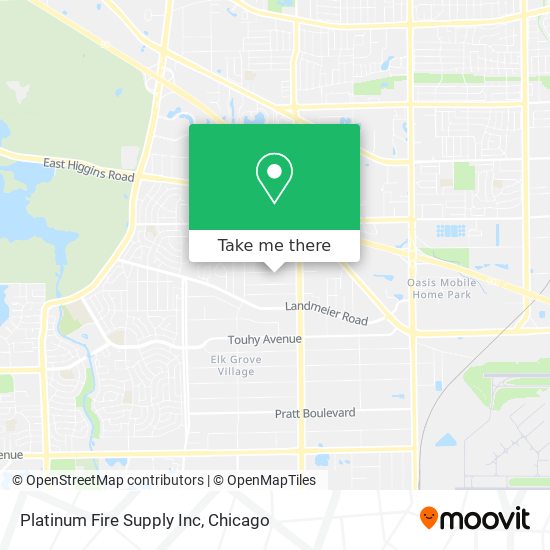 Mapa de Platinum Fire Supply Inc