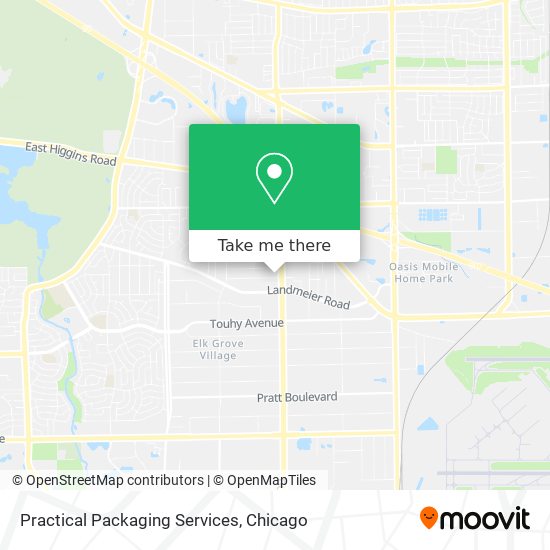 Practical Packaging Services map